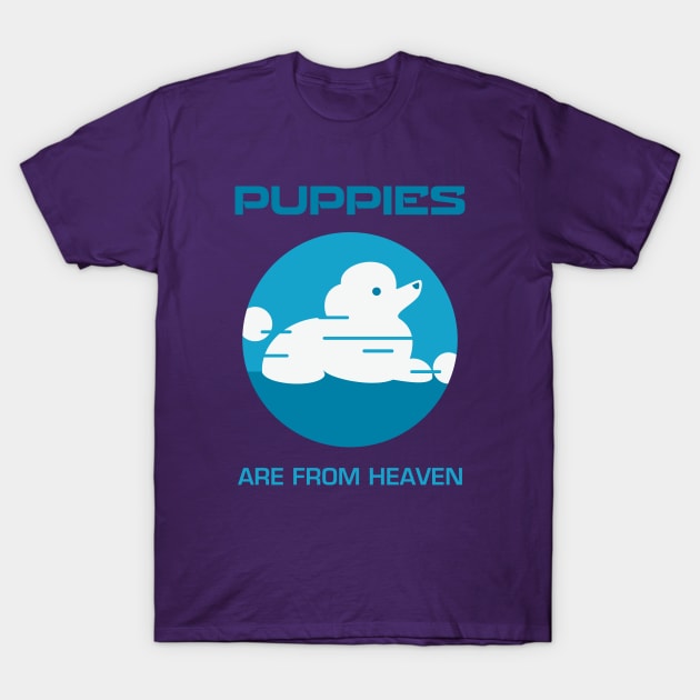 Puppies Are from Heaven T-Shirt by Toogoo